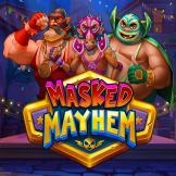 Masked Mayhem 로고