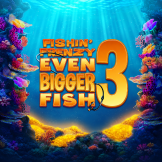 Fishin' Frenzy Even Bigger Fish 3 로고