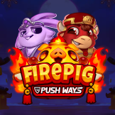 Fire Pig Push Ways 로고