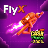 FlyX Cash Turbo 로고