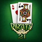 Pirate 21 Blackjack 로고