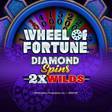 Wheel Of Fortune Diamond Spins 2x Wilds 로고
