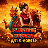 Floating Dragon Wild Horses 로고