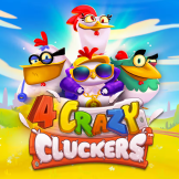 4 Crazy Cluckers 로고