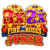 3x 2x Fire and Roses Joker ๋ก๊ณ