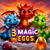 3 Magic Eggs 로고