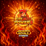 7s Fire Blitz Power 5 Jackpot Royale Express 로고