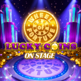 Wheel of Fortune Lucky Coins on Stage 로고