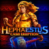 Cash Eruption Hephaestus 로고
