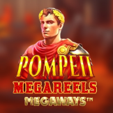 Pompeii Megareels Megaways 로고