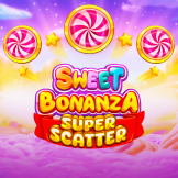 Sweet Bonanza Super Scatter 로고