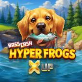 Bass Cash Hyper Frogs X UP 로고