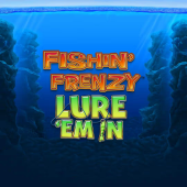 Fishin Frenzy Lure Em' In 로고