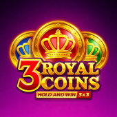 3 Royal Coins Hold and Win 로고