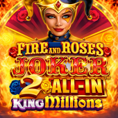 Fire and Roses Joker 2 All-In King Millions 로고