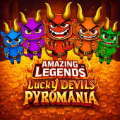 Amazing Legends Lucky Devils Pyromania 로고