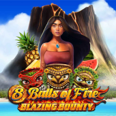 8 Balls of Fire Blazing Bounty 로고