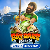 Big Bass Bonanza Reel Action 로고