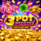 3 Pot Piggies Hold and Win 로고