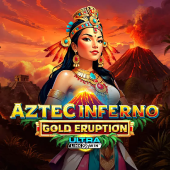 Aztec Inferno Gold Eruption 로고
