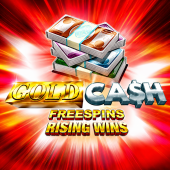 Gold Cash Freespins Rising Wins 로고