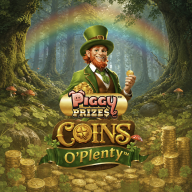 Piggy Prizes Coins O Plenty 로고