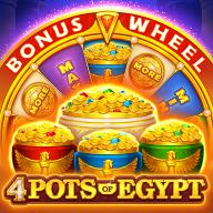 4 Pots of Egypt: Bonus Wheel 로고
