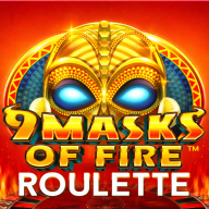 9 Masks Of Fire Roulette 로고