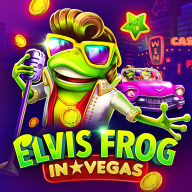 Elvis Frog in Vegas 로고