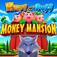 Huff N' Puff Money Mansion 로고