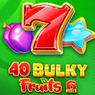 40 Bulky Fruits 6 Reels 로고