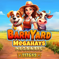 Barnyard Megahays Megaways 로고