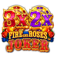 3x 2x Fire and Roses Joker 로고
