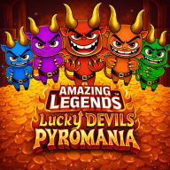 Amazing Legends Lucky Devils Pyromania 로고