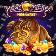 Piggy Riches Megaways 로고