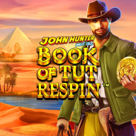John Hunter and the Book of Tut Respin 로고