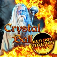 Crystal Ball Red Hot Firepot 로고
