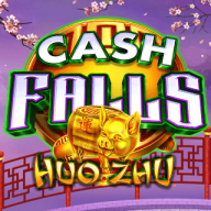 Cash Falls Huo Zhu 로고