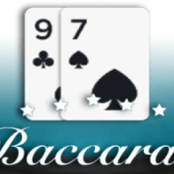 Baccarat (Mascot Gaming) 로고