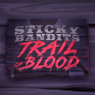 Sticky Bandits Trail of Blood 로고