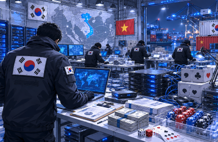 한국, 9억 3천만 달러 규모의 베트남 도박 네트워크 해체 이미지