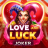 Love and Luck Joker 로고