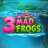 3 Mad Frogs 로고
