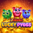 J Mania Lucky Pigs 로고