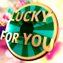 Lucky For You 로고