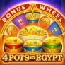 4 Pots of Egypt: Bonus Wheel 로고