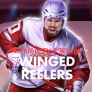 Detroit Red Wings Winged Reelers 로고