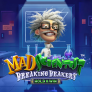 Mad Scientist Breaking Beakers 로고