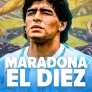 Maradona El Diez 로고