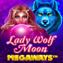 Lady Wolf Moon Megaways 로고